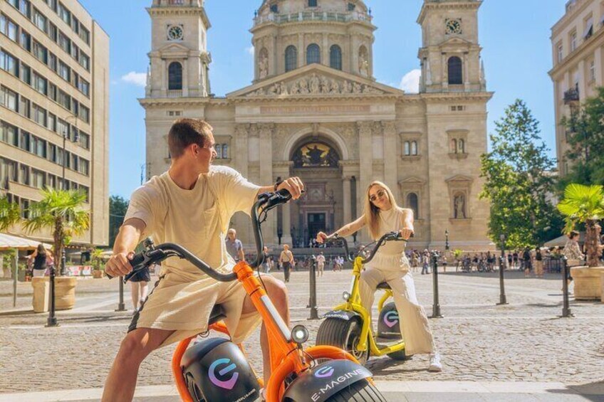 Guided Tours in Budapest on MonsteRoller e-Scooter