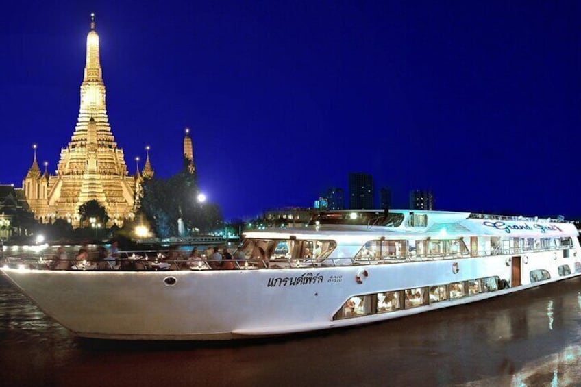 Luxury Candle Light Dinner In Wonderful Pearl Cruise, Bangkok