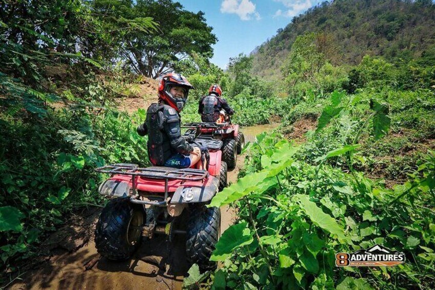 10KM Whitewater Rafting and ATV Adventure