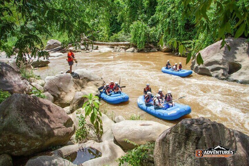 10KM jungle river adventure