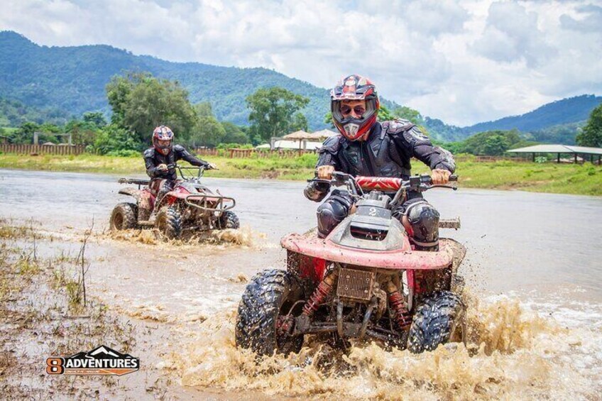 10KM Whitewater Rafting and ATV Adventure