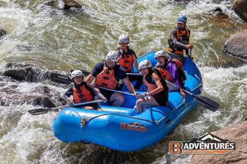 8KM Whitewater Rafting Adventure in Chiang Mai