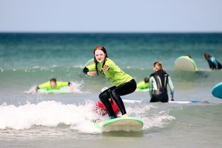 Half-Day Surf Experience in Newquay (1 x 2 hour lesson) - All Abilities Welcome