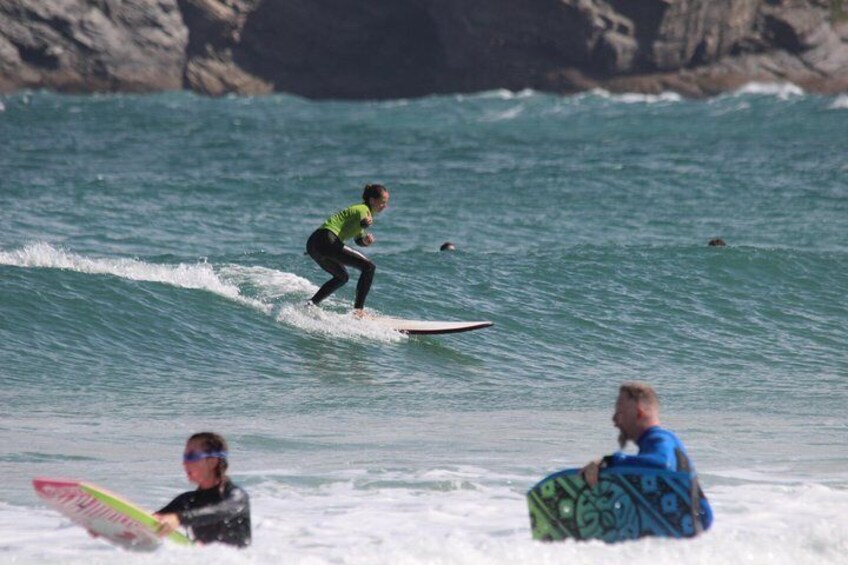 Private One on One Surf Lesson in Newquay, for Beginners / Novice Surfers