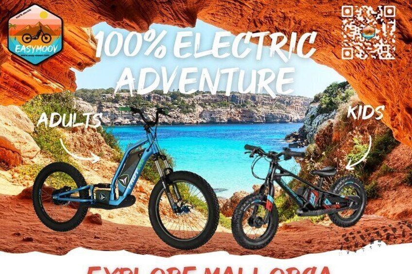 E-bikes Adventure Mallorca - Off road electric scooters