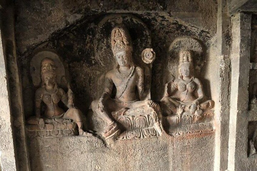 Audio Guided Tour Of Ellora Buddhist Caves, Aurangabad