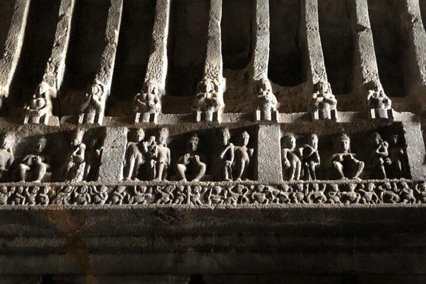 Audio Guided Tour Of Ellora Buddhist Caves, Aurangabad