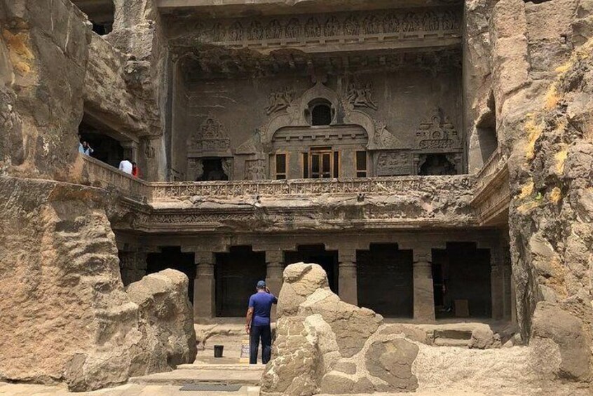 Audio Guided Tour Of Ellora Buddhist Caves, Aurangabad