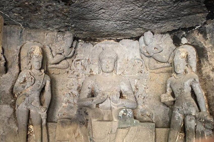 Audio Guided Tour Of Ellora Buddhist Caves, Aurangabad