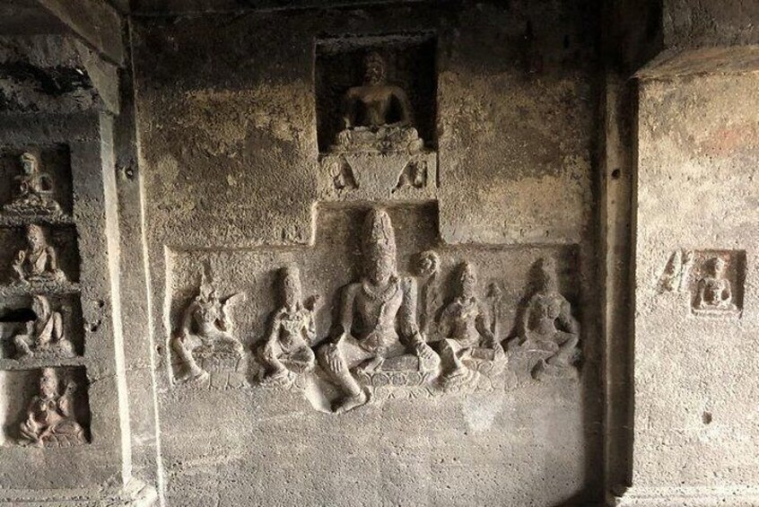 Audio Guided Tour Of Ellora Buddhist Caves, Aurangabad