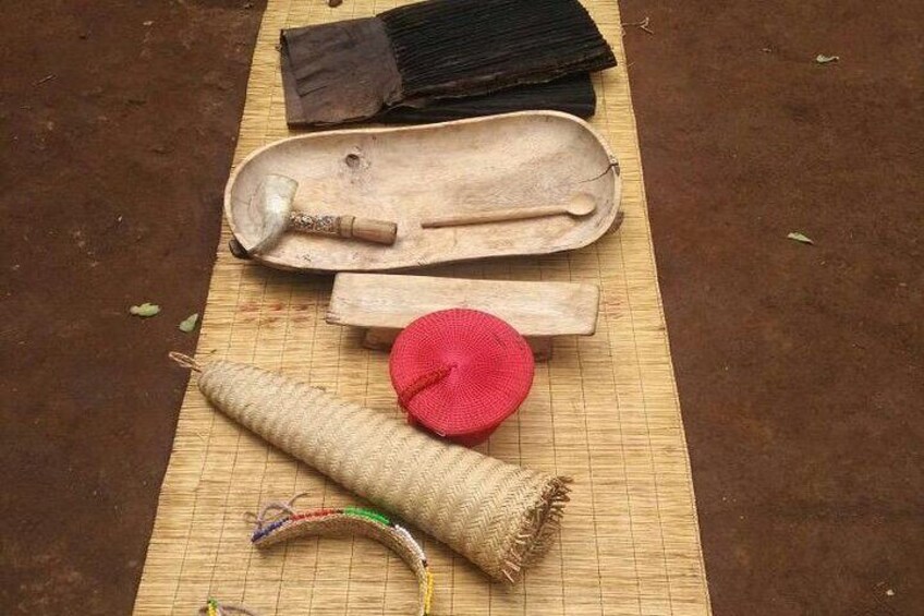 Tools used for cooking and making clothing