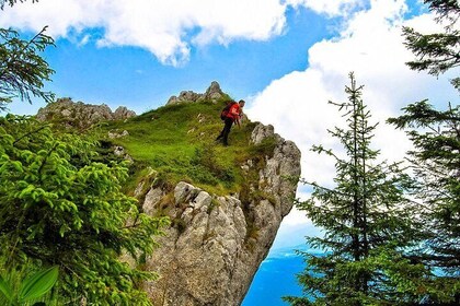 Private Day Trek in 7 Stairs Canyon and Piatra Mare Mountains
