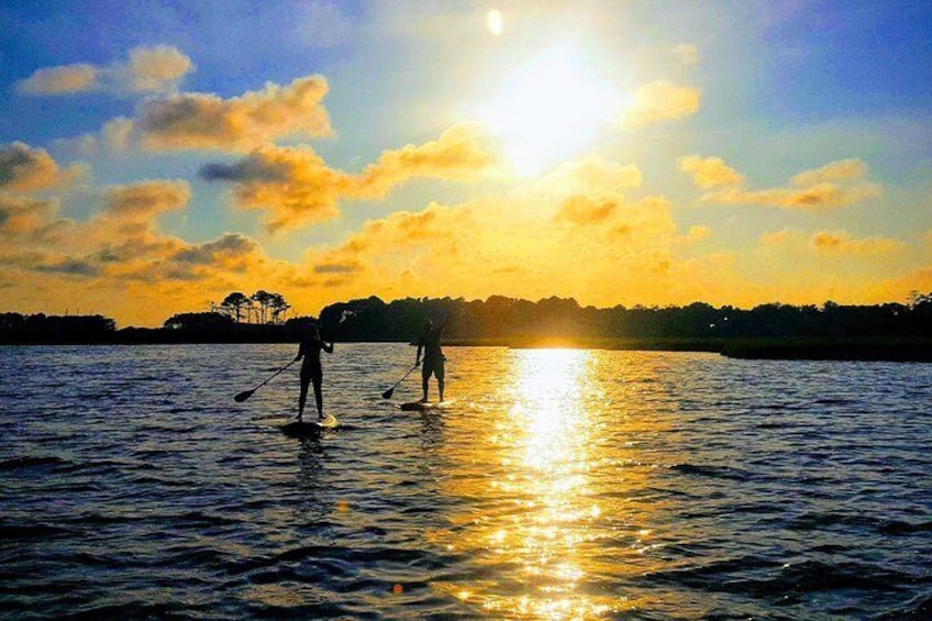 Rentals and Tours available after 5 p.m. for cooler paddling temps. $5 upcharge
