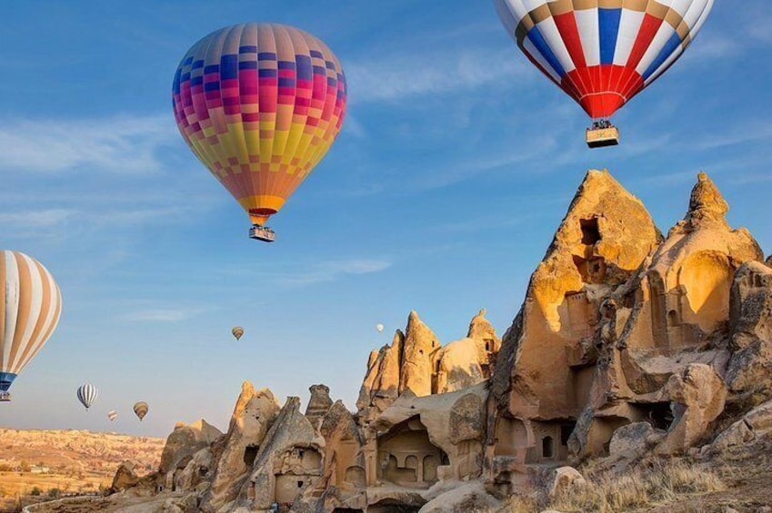 2 Days Cappadocia from Istanbul with Cave Hotel+Optional Balloon