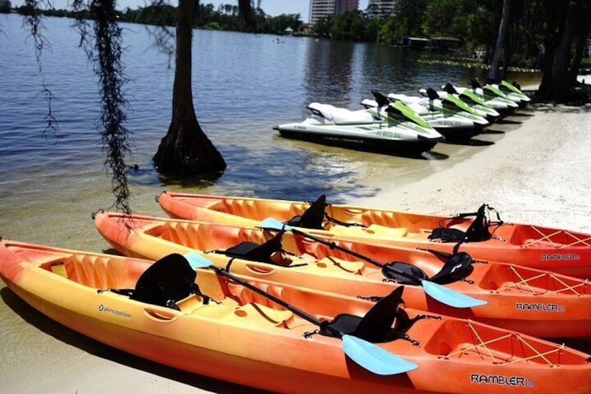 Kayak Rental from Lake Buena Vista Area