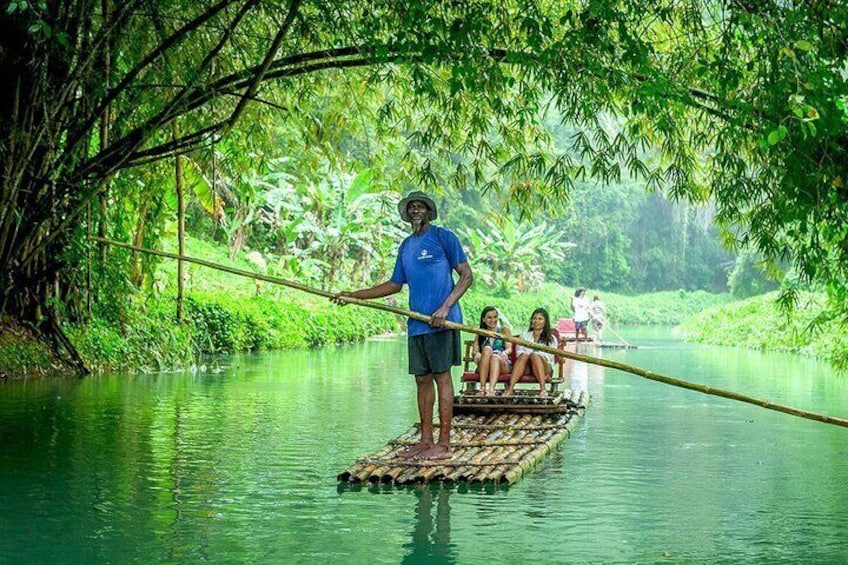 Martha Brae Rafting with Private Transport from Montego Bay