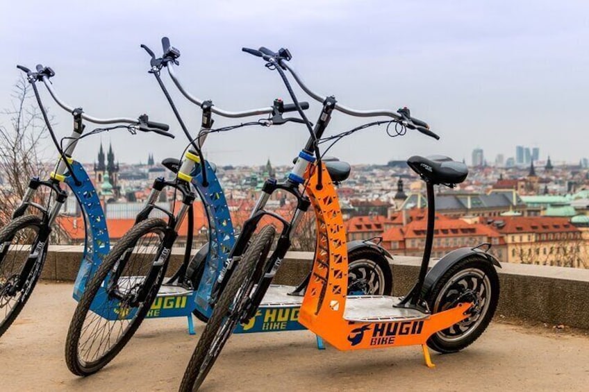 Medieval Prague - E-Bike / E-Scooter City Tour