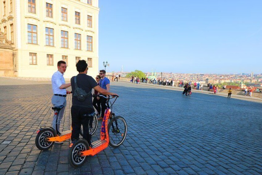 Medieval Prague - E-Bike / E-Scooter City Tour