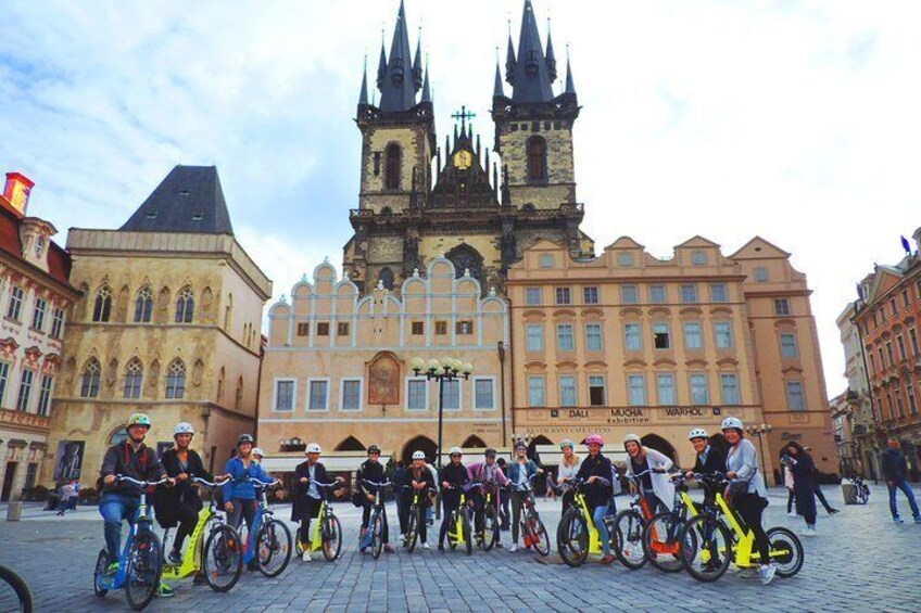 Medieval Prague - E-Bike / E-Scooter City Tour