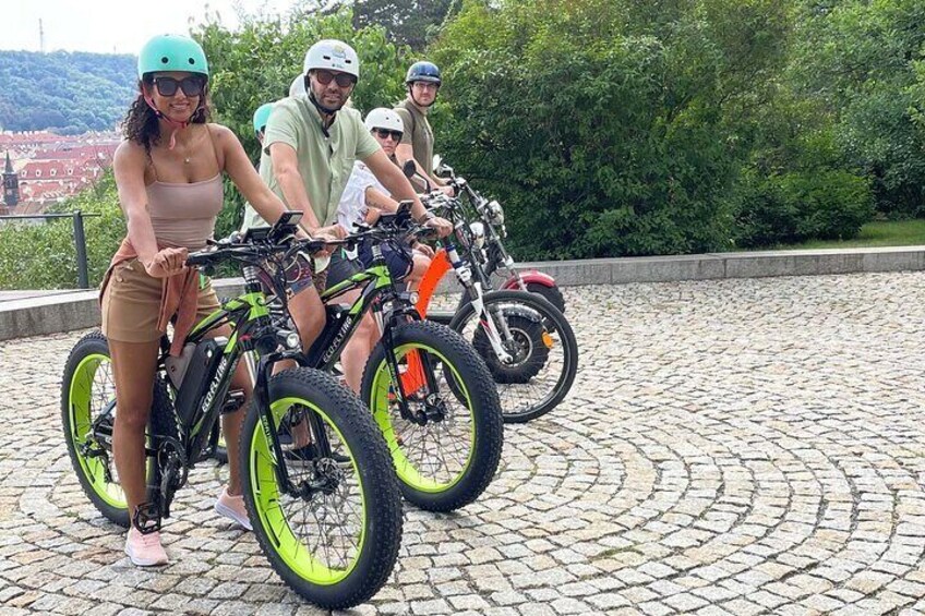 Medieval Prague - E-Bike / E-Scooter City Tour