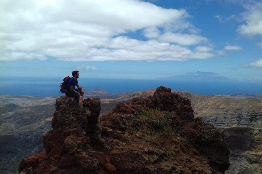 Hiking to Antonia Peak