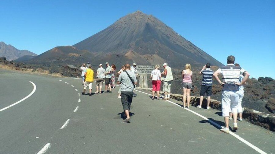 The volcano Pico de Fogo