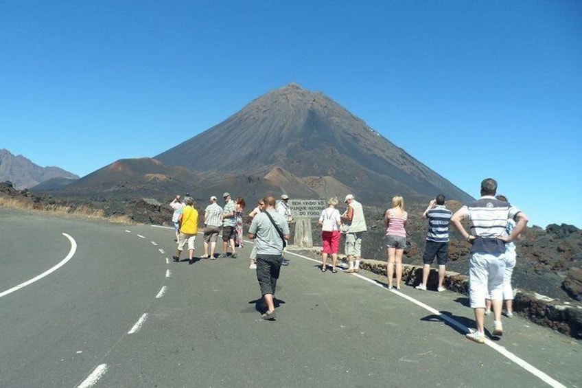 The volcano Pico de Fogo