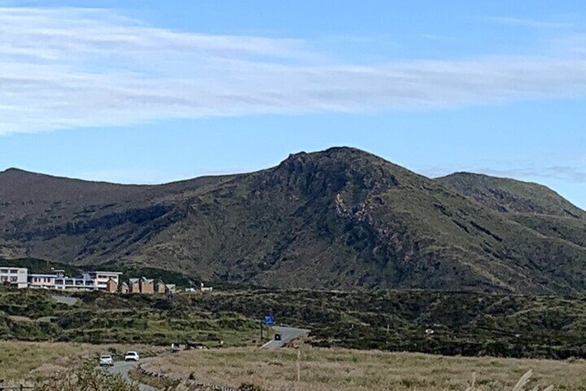 The whole area of Mt. Aso is a quasi-national park.