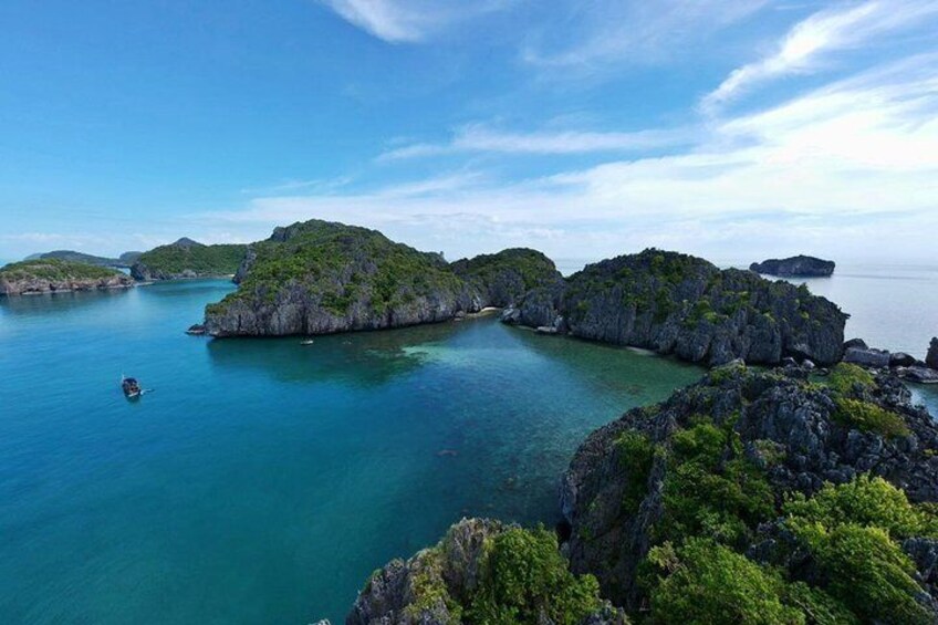 Ang Thong National Marine Park Speedboat from Koh Samui