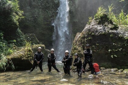 Taipei River Tracing and Waterfalls Rappelling 1-Day Package 