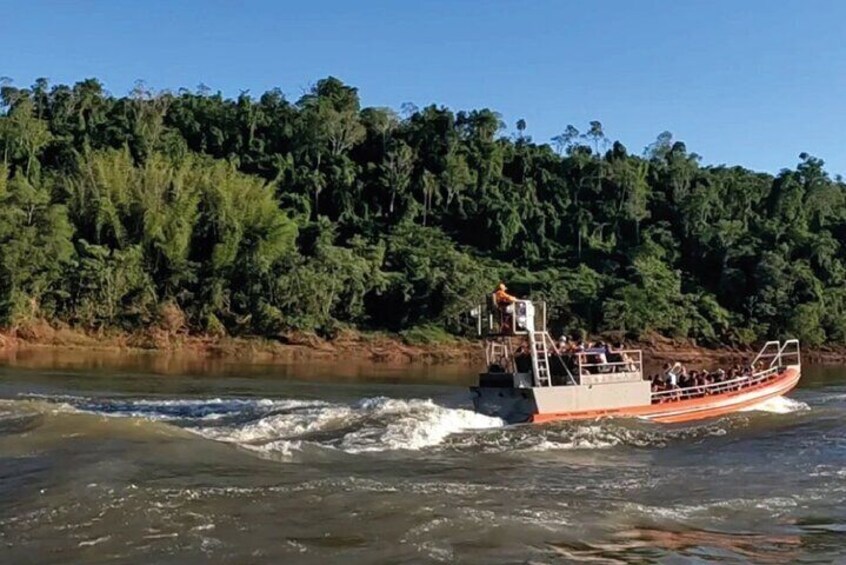 Iguazu Falls Argentina Side Tour & Return to Your Hotel by Boat