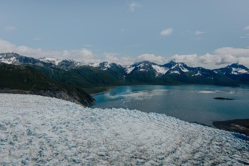 Get up close to countless glaciers!