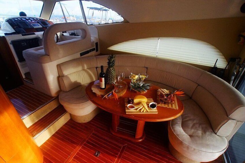 Rodman motor yacht charter in the Azores in Faial