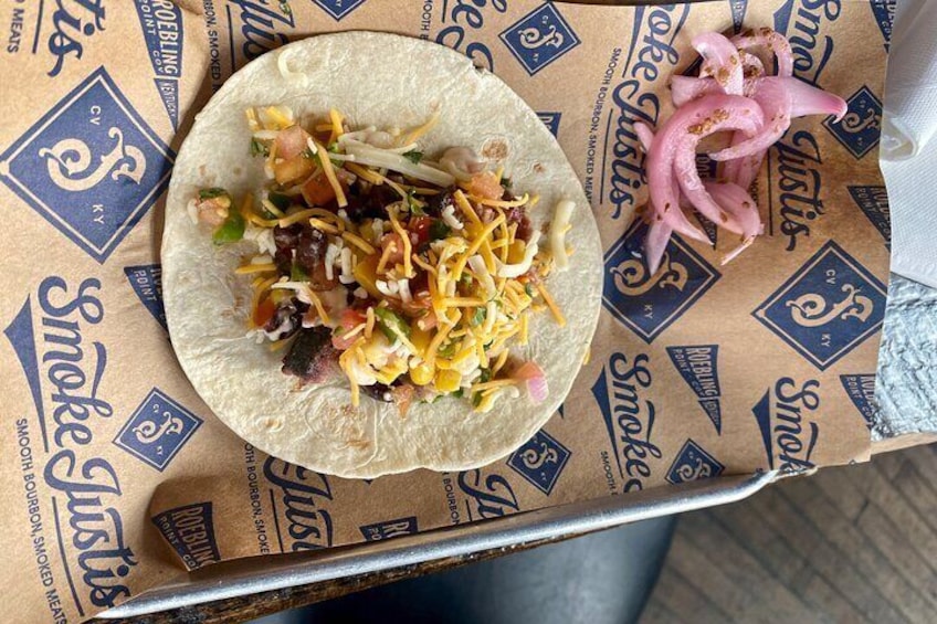Smoked Brisket Taco