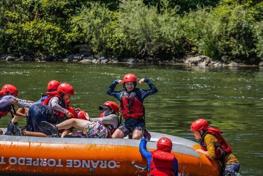 Riggins Idaho half-day rafting trip on the Salmon River