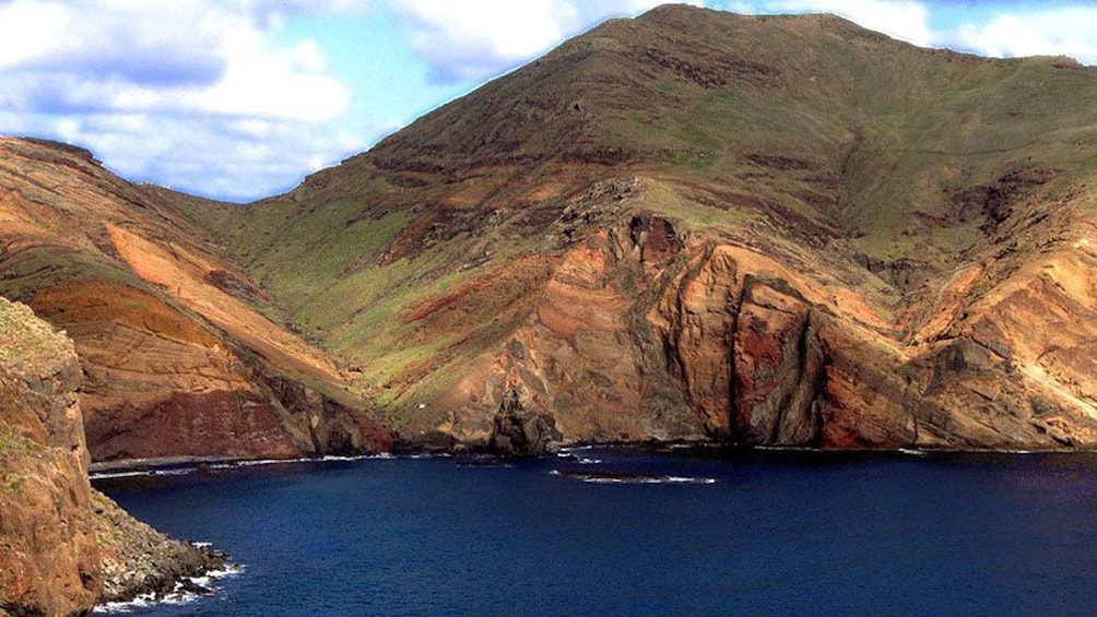 Coastal cliffs on Madeira Island