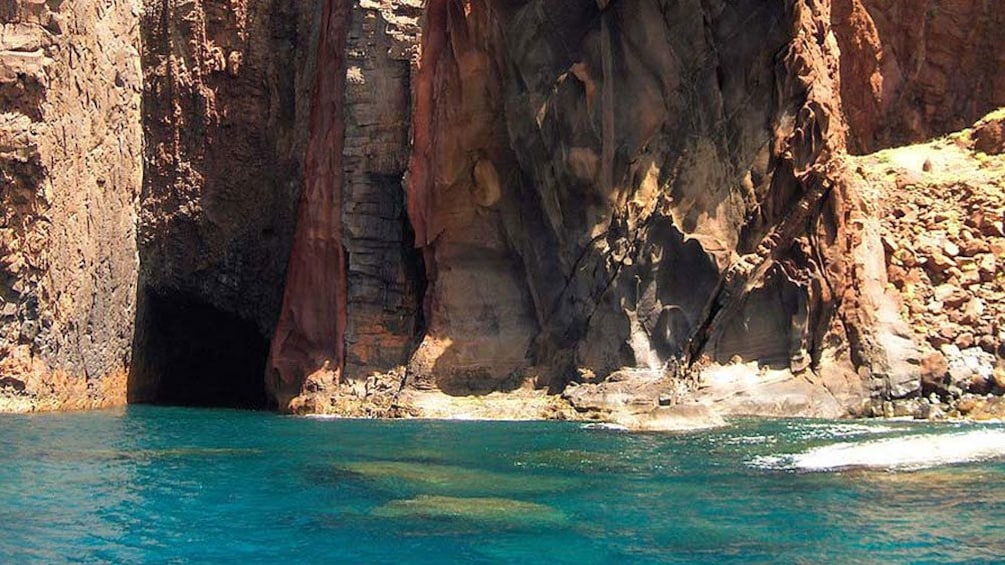 Coastal cave on the Desertas Islands