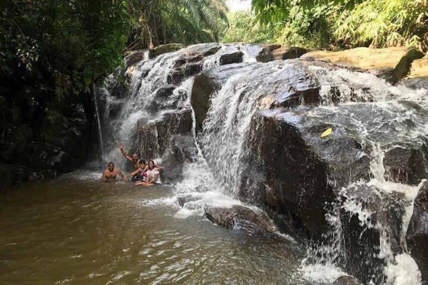 Countryside Waterfall Walk from Colombo