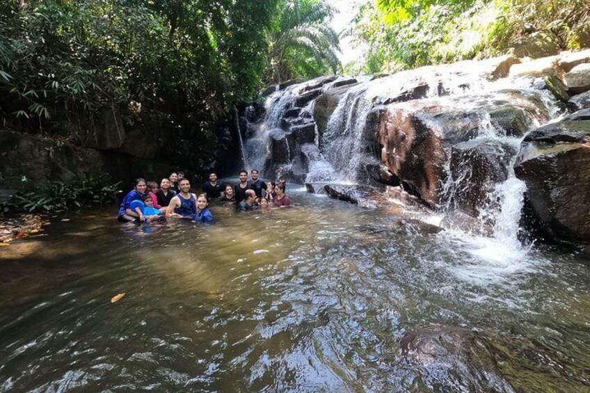 Countryside Waterfall Walk from Colombo