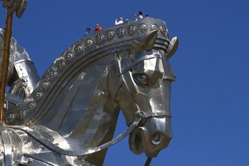 Genghis Khan Statue Complex Ulaanbaatar, Mongolia.