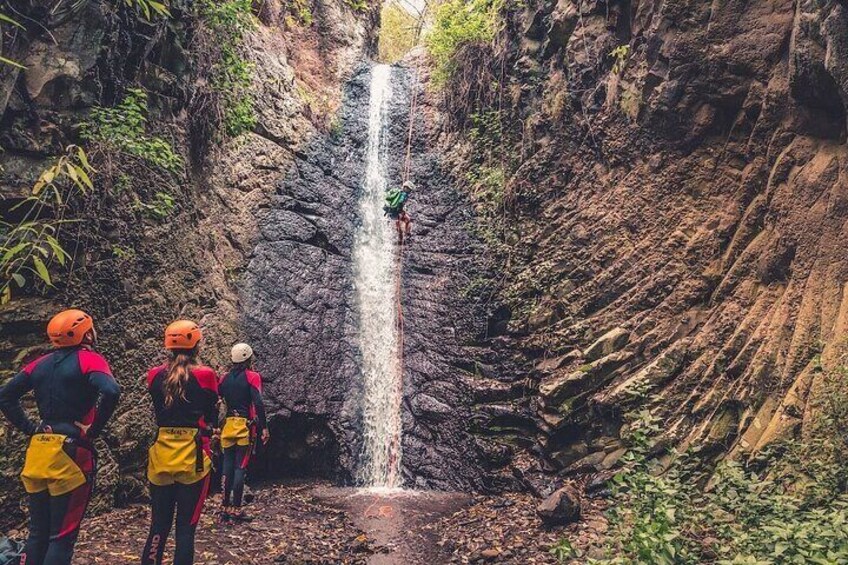 Canyoning in the Rainforest