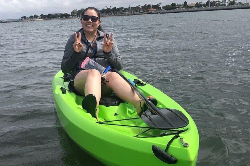 Show item 3 of 5. Kayak on the San Diego Bay