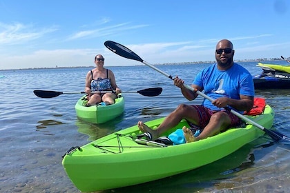 Kajak op de baai van San Diego