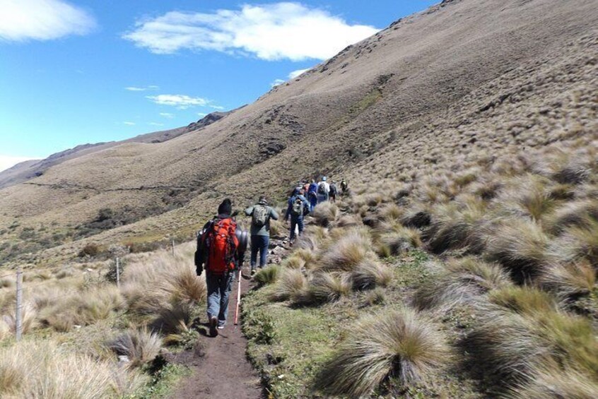 Camping Tour Cajas National Park from Cuenca