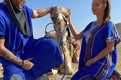 Overnight in Marrakech Desert Camp Camel Trekking All-inclusive