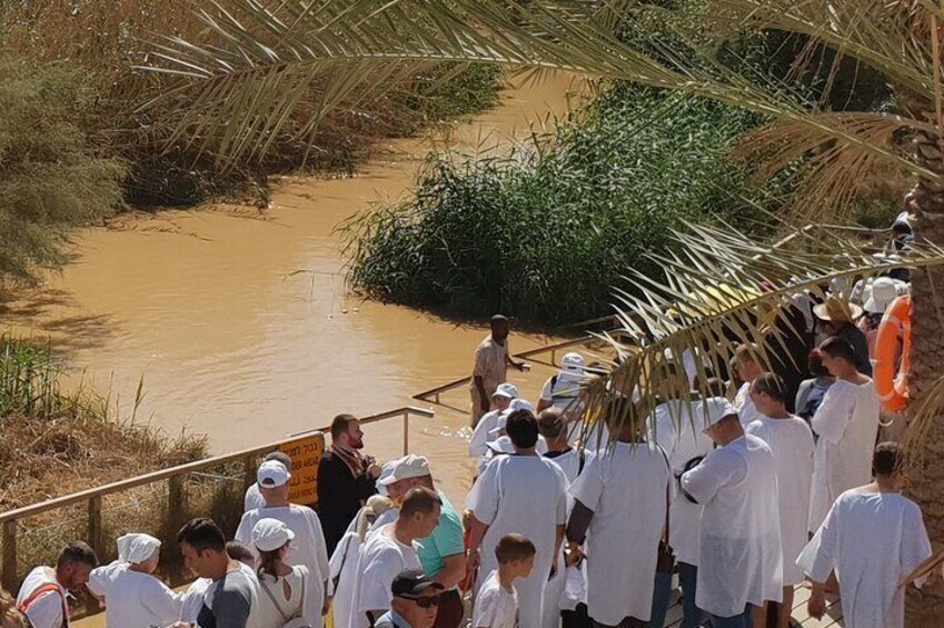 Baptism in Jordan River