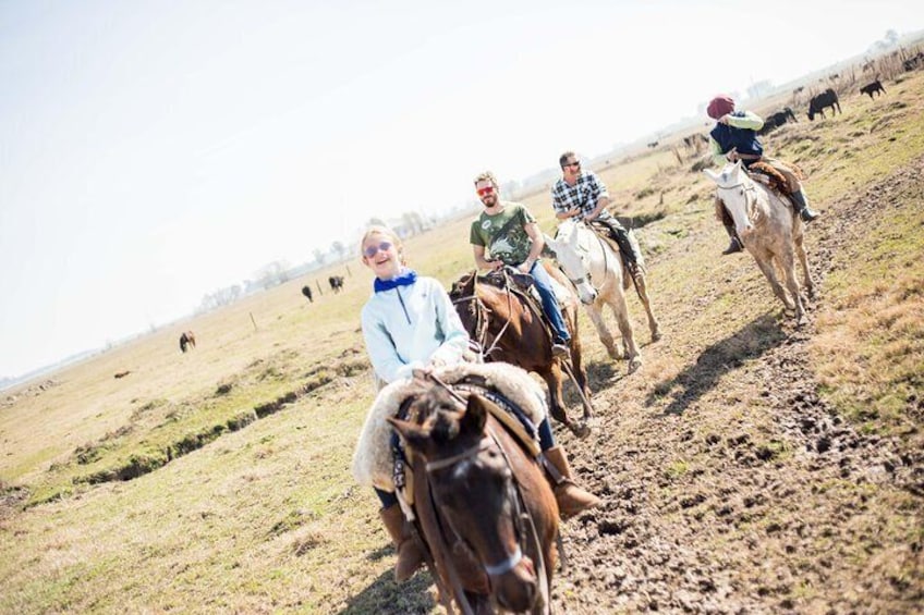 Riding the Pampas