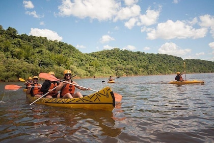 Guidad expedition med kanotpaddling och vattenfall i Iguaçu