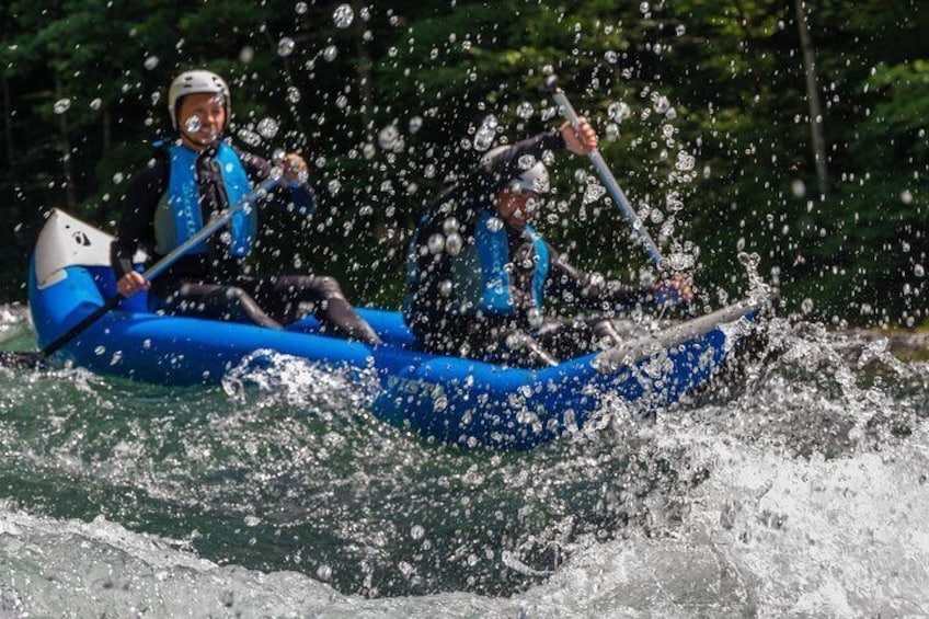 Canoeing Neretva river