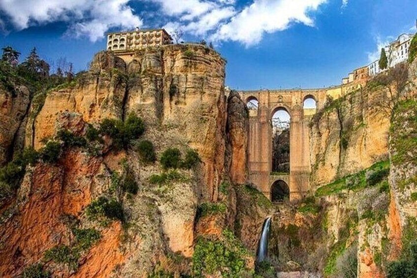 The Blue City of Juzcar and Ronda Private Tour From Malaga and Surronds